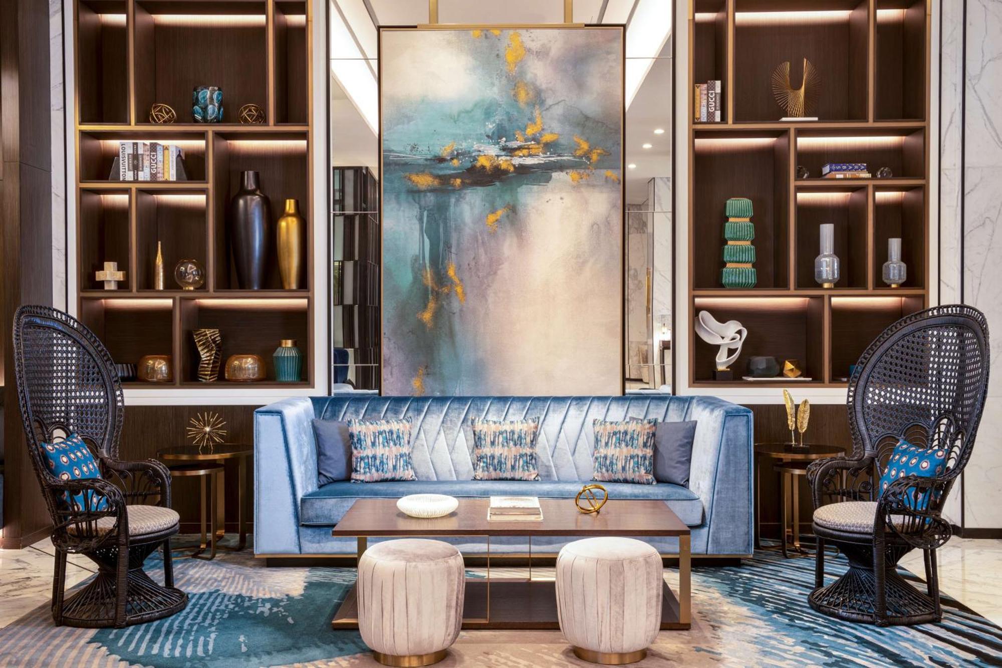 ホテル Waldorf Astoria Kuwait クウェート エクステリア 写真 The lobby of the hotel
